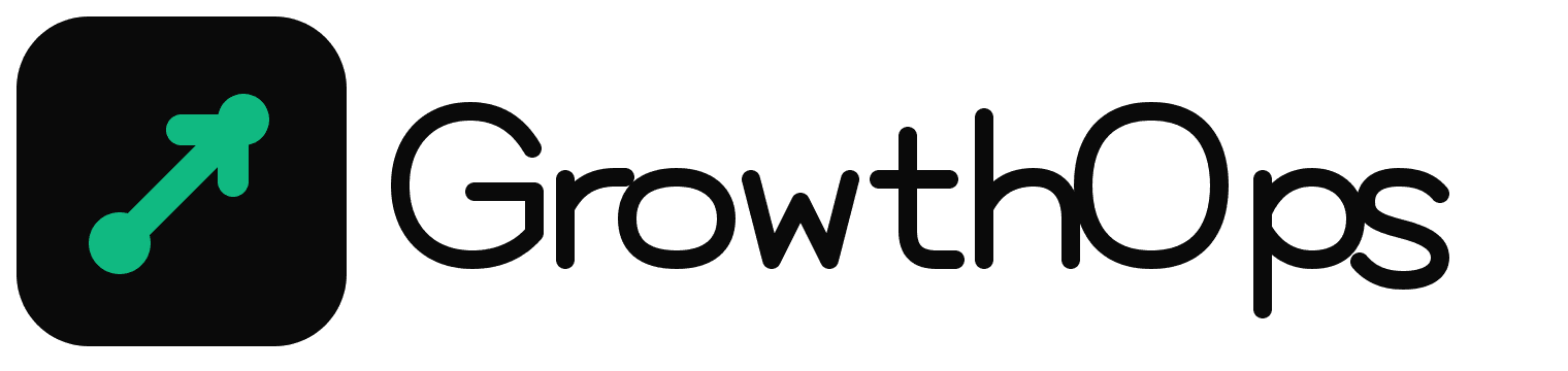 GrowthOps PNG logo lockup